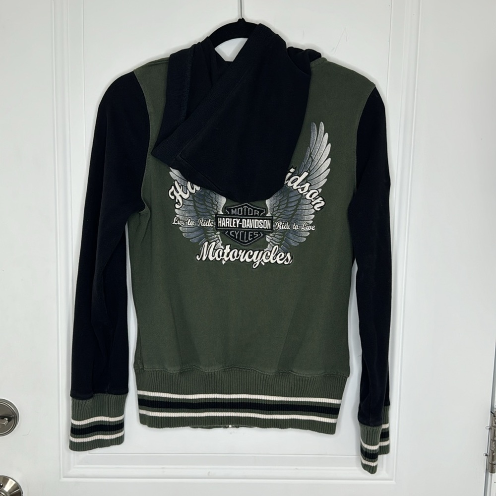 Harley Davidson Genuine Motor varsity jacket - Picture 2 of 10